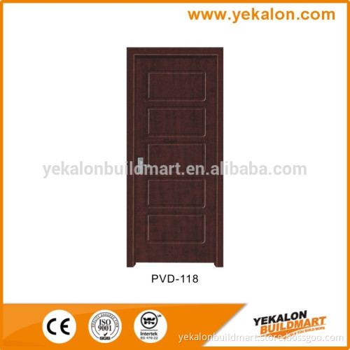 Yekalon New design MDF door Interior Door Flush series flush interior MDF door